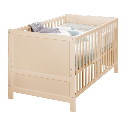 Cuna combinada EASY SLEEP 70x140 incl. esquinas de conversión - Madera natural – Recorte (6/16)