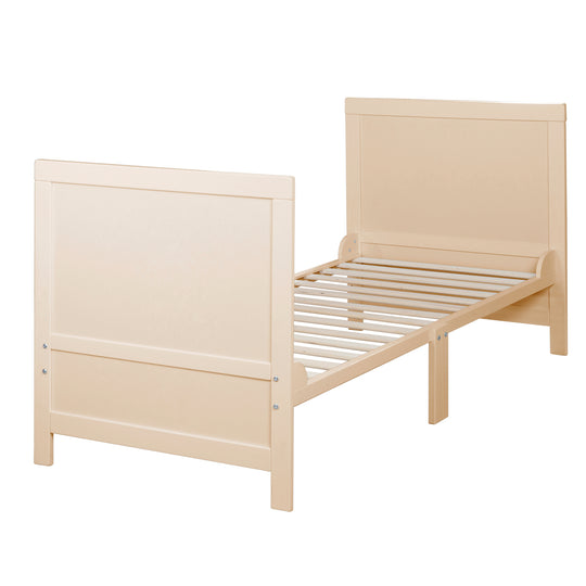 Cuna combinada EASY SLEEP 70x140 incl. esquinas de conversión - Madera natural – Recorte (9/16)