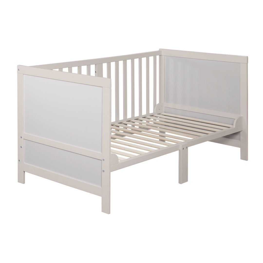 Lettino combinato EASY SLEEP 70x140 incl. angoli di conversione - Grigio chiaro – Ritaglio (9/16)