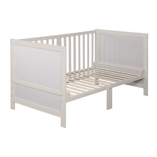 Lettino combinato EASY SLEEP 70x140 incl. angoli di conversione - Grigio chiaro – Ritaglio (9/16)