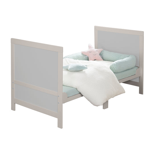 Lettino combinato EASY SLEEP 70x140 incl. angoli di conversione - Grigio chiaro – Ritaglio (13/16)