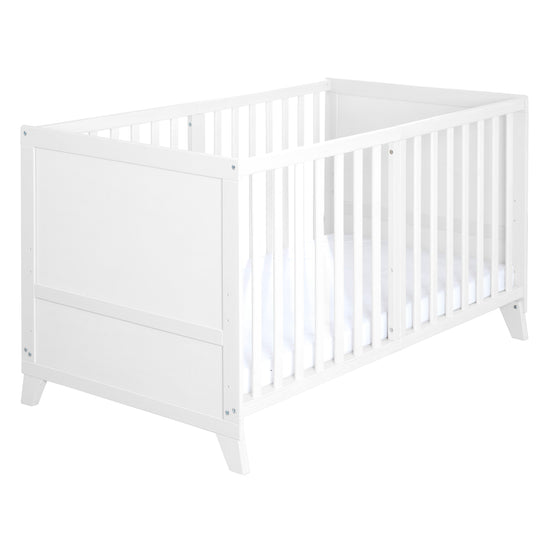 Ensemble de lit bébé 'Woodland Buddies' 70 x 140 incl. complet équipement - Blanc / vert pastel – Détourage (11/18)