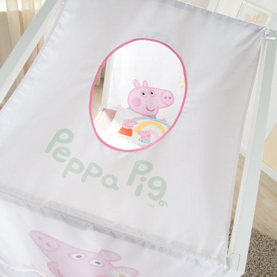 Funda para cama casita 70 x 140 cm 'Peppa Pig' - Rosa / blanco – Foto de detalle (9/11)