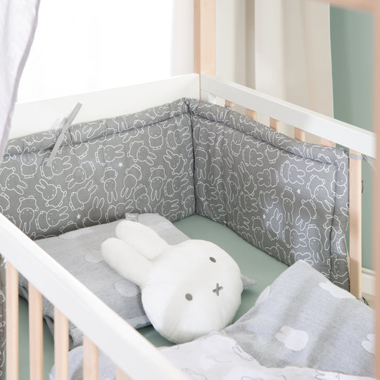 Babynest 'miffy®' gewebt, Nestchen für Baby- & Kinderbetten als Bettumrandung – Milieubild (3/12)