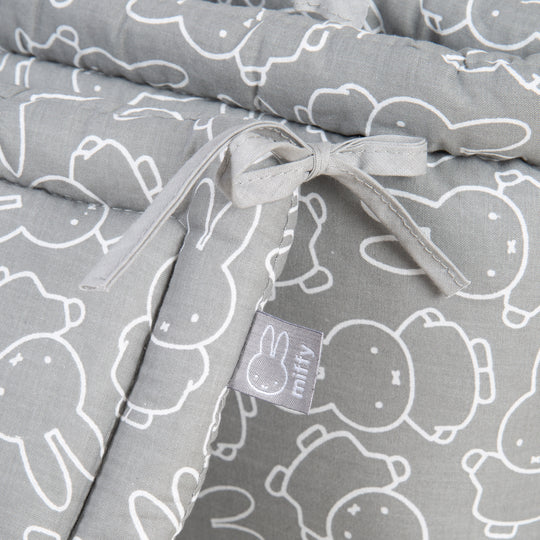 Babynest 'miffy®' gewebt, Nestchen für Baby- & Kinderbetten als Bettumrandung – Detailbild (8/12)