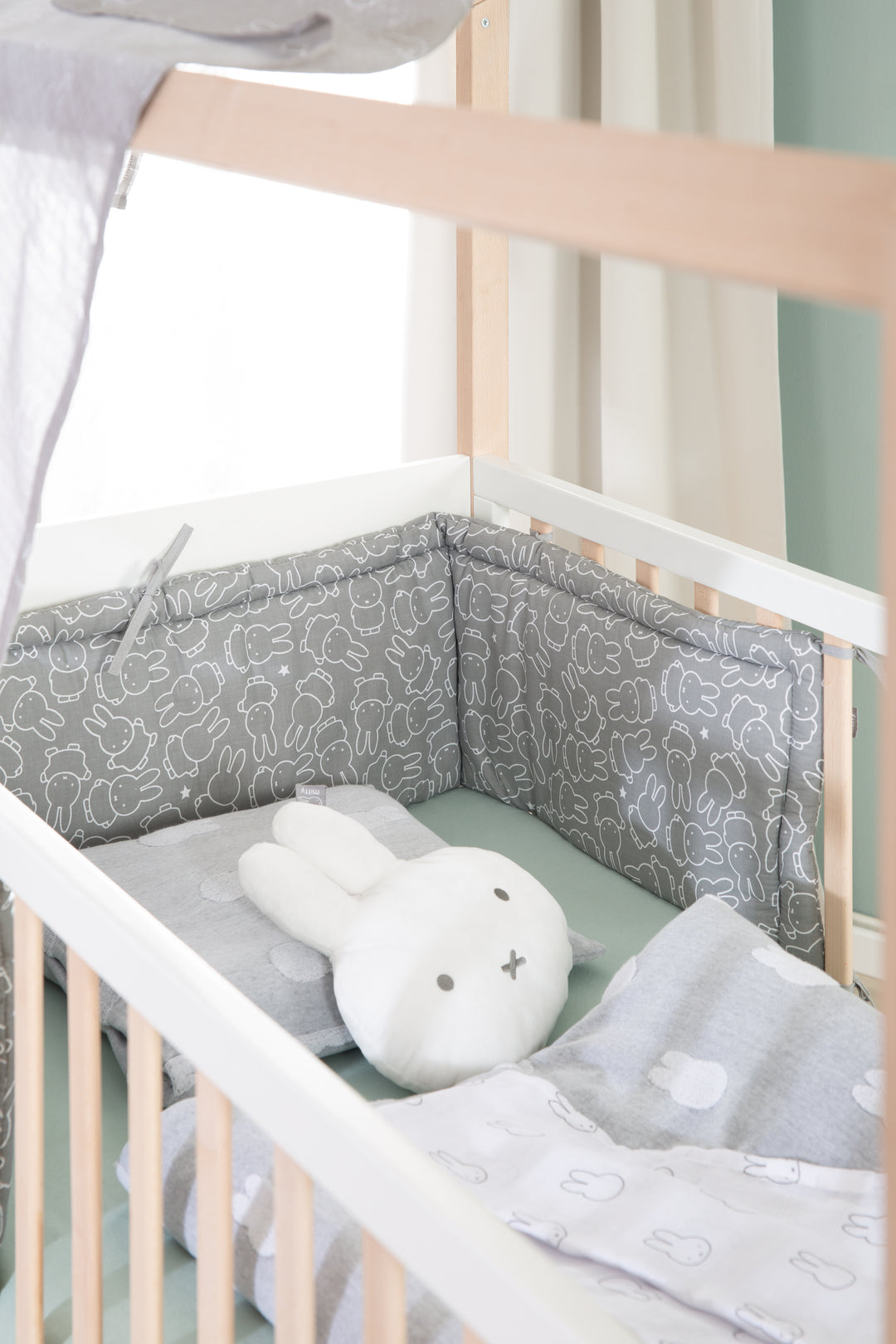 Babynest 'miffy®' gewebt, Nestchen für Baby- & Kinderbetten als Bettumrandung – Sonderbild (9/12)