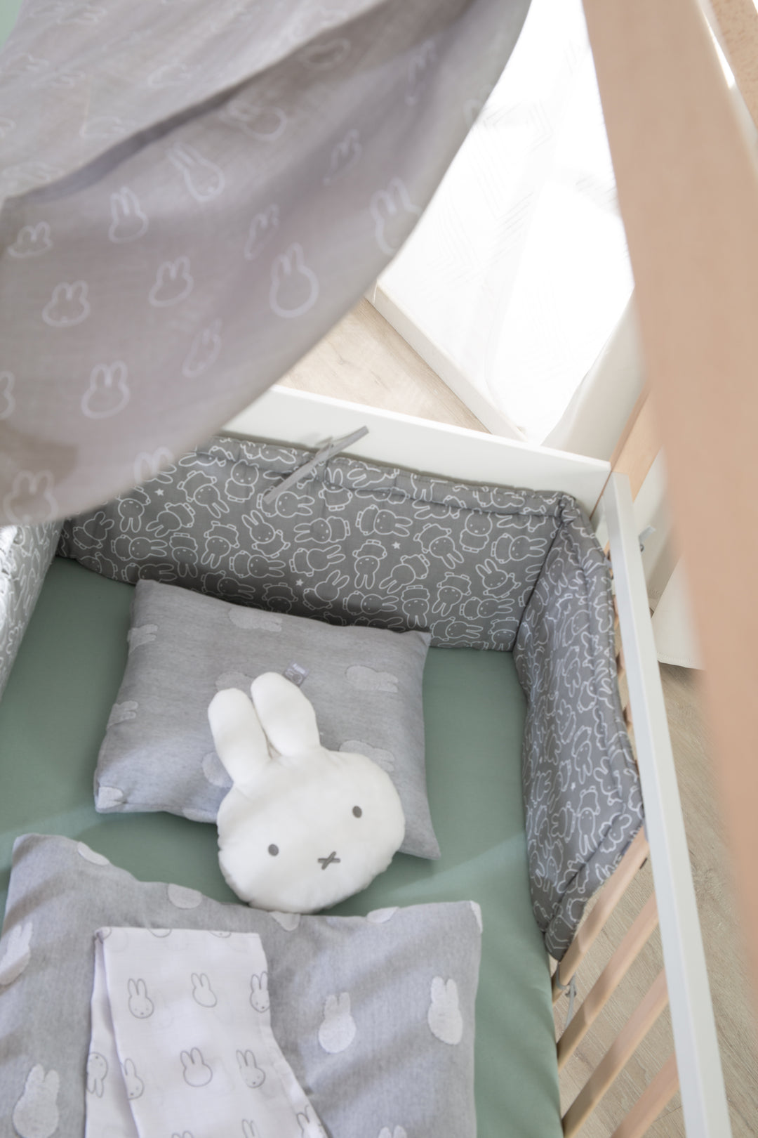 Babynest 'miffy®' gewebt, Nestchen für Baby- & Kinderbetten als Bettumrandung – Sonderbild (11/12)