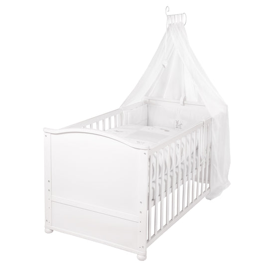 Complete Bed Set 'Fox & Bunny' 70 x 140 cm incl. Accessories/Equipment – Cutout (1/8)