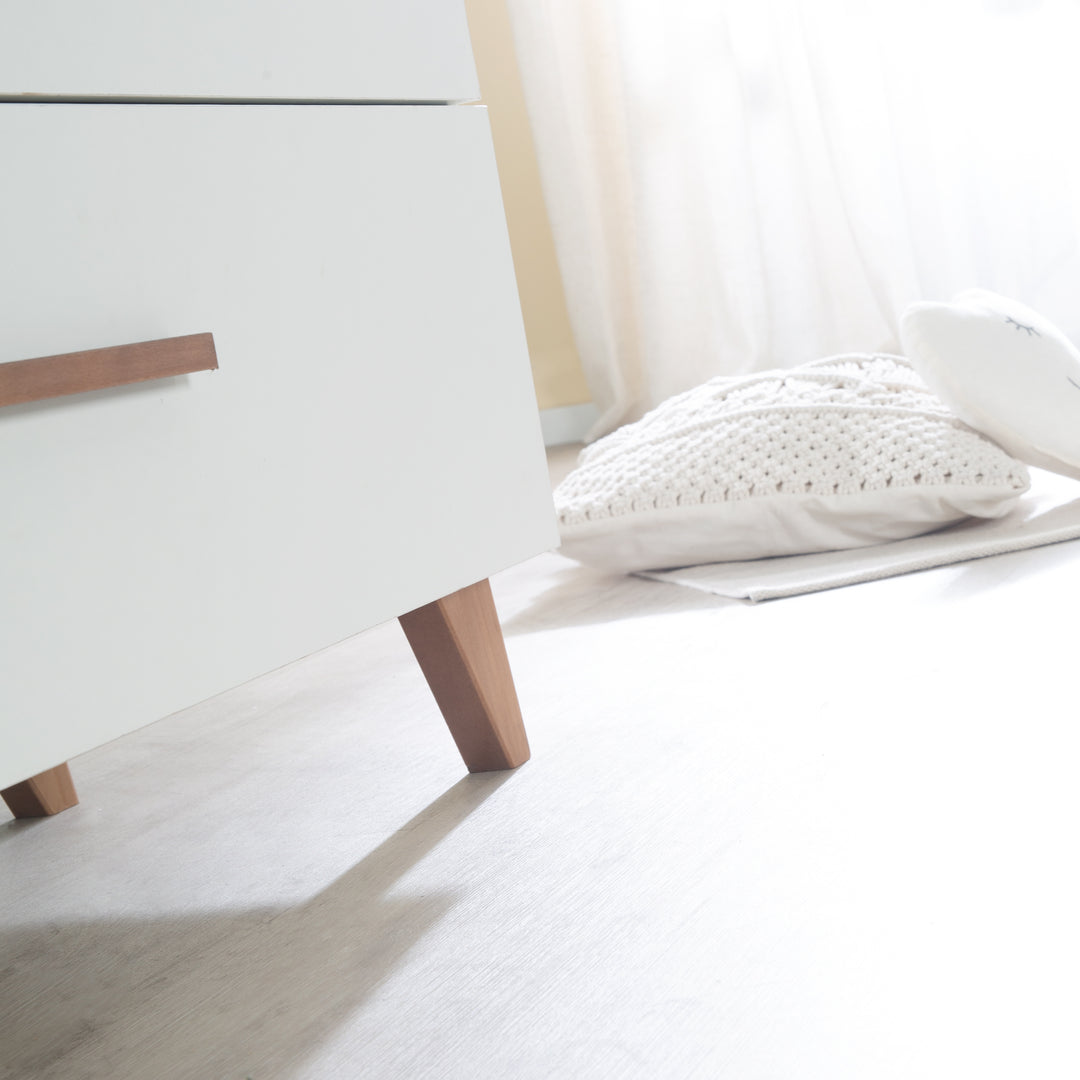 Ensemble de mobilier 'Ole', incl. Bébé-/Lit enfant 70 x 140 cm & commode à langer – Photo de détail (12/24)
