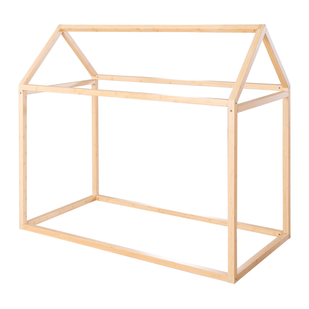 Hausbett 70 x 140 cm - Montessori-Bett aus Bambus-Holz - FSC zertifiziert – Freisteller (2/13)
