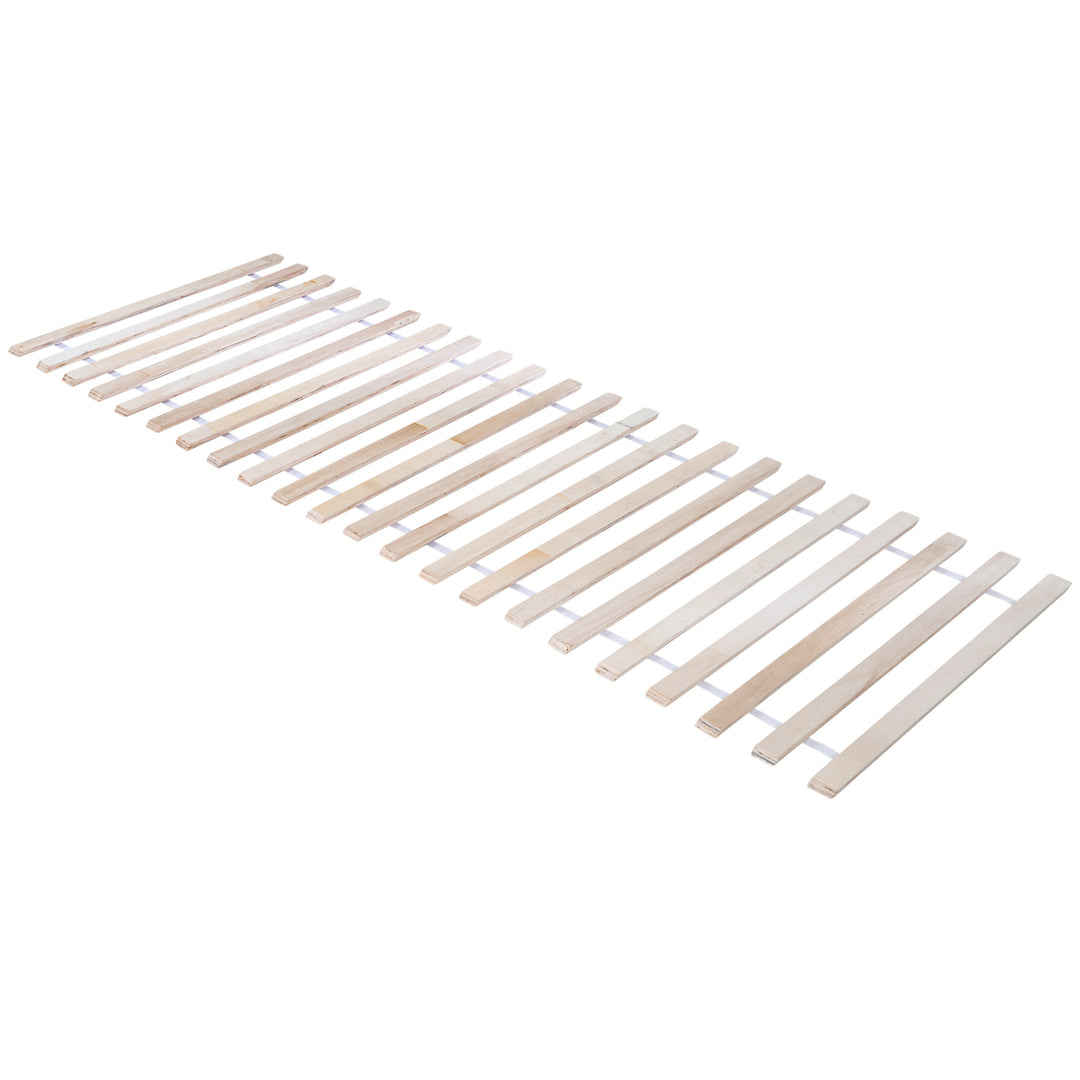 Roll-Slatted Frame in Various. Sizes for Montessori House Beds - Wood Natural – Cutout (1/3)