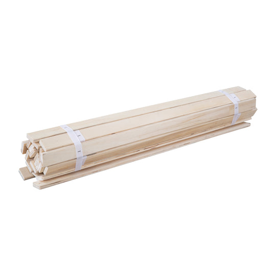 Roll-Slatted Frame in Various. Sizes for Montessori House Beds - Wood Natural – Cutout (3/3)