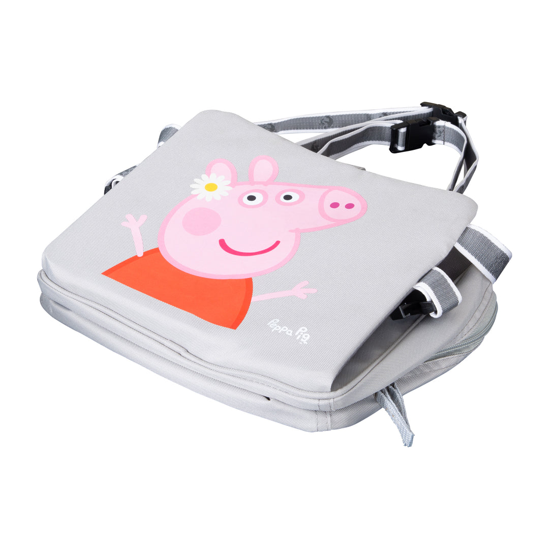 Rialzo 'Peppa Pig' - Gonfiabile seduta con rialzato pannelli laterali - Grigio / rosa – Ritaglio (2/4)