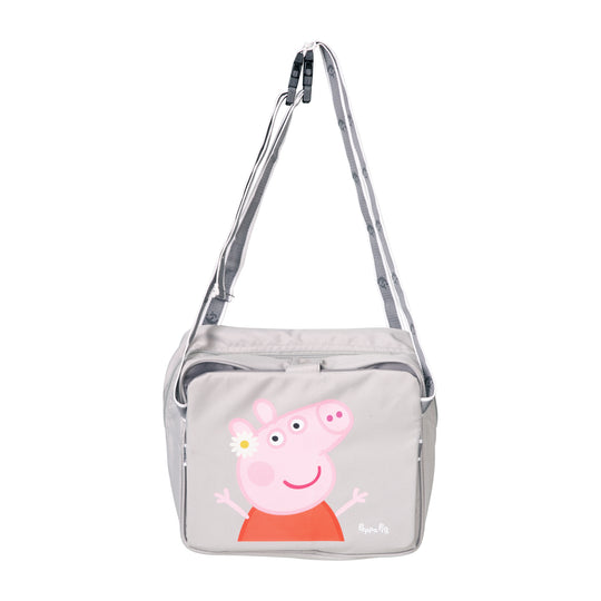 Rialzo 'Peppa Pig' - Gonfiabile seduta con rialzato pannelli laterali - Grigio / rosa – Ritaglio (4/4)