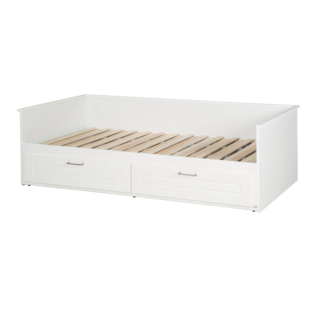 Tages- & Jugendbett 'Felicia' 90 x 200 cm - Zum Doppelbett ausziehbar 180 x 200 cm – Freisteller (1/8)
