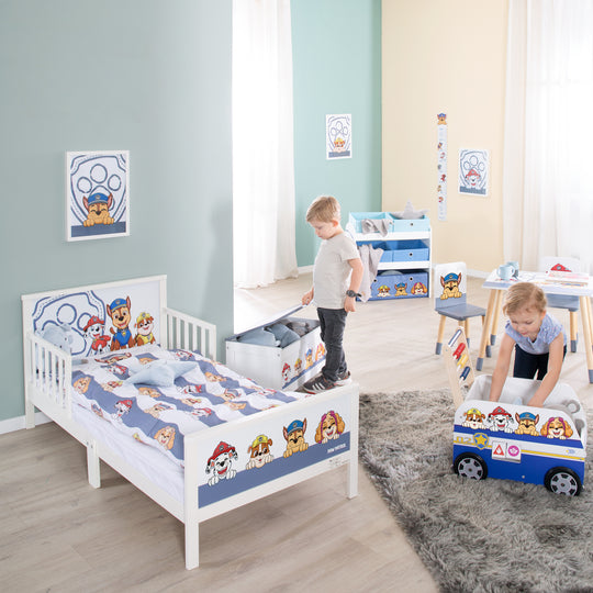 Toddler-Themenbett 'Paw Patrol' 70 x 140 cm incl. rete a doghe & biancheria da letto – Foto d'ambiente (5/7)