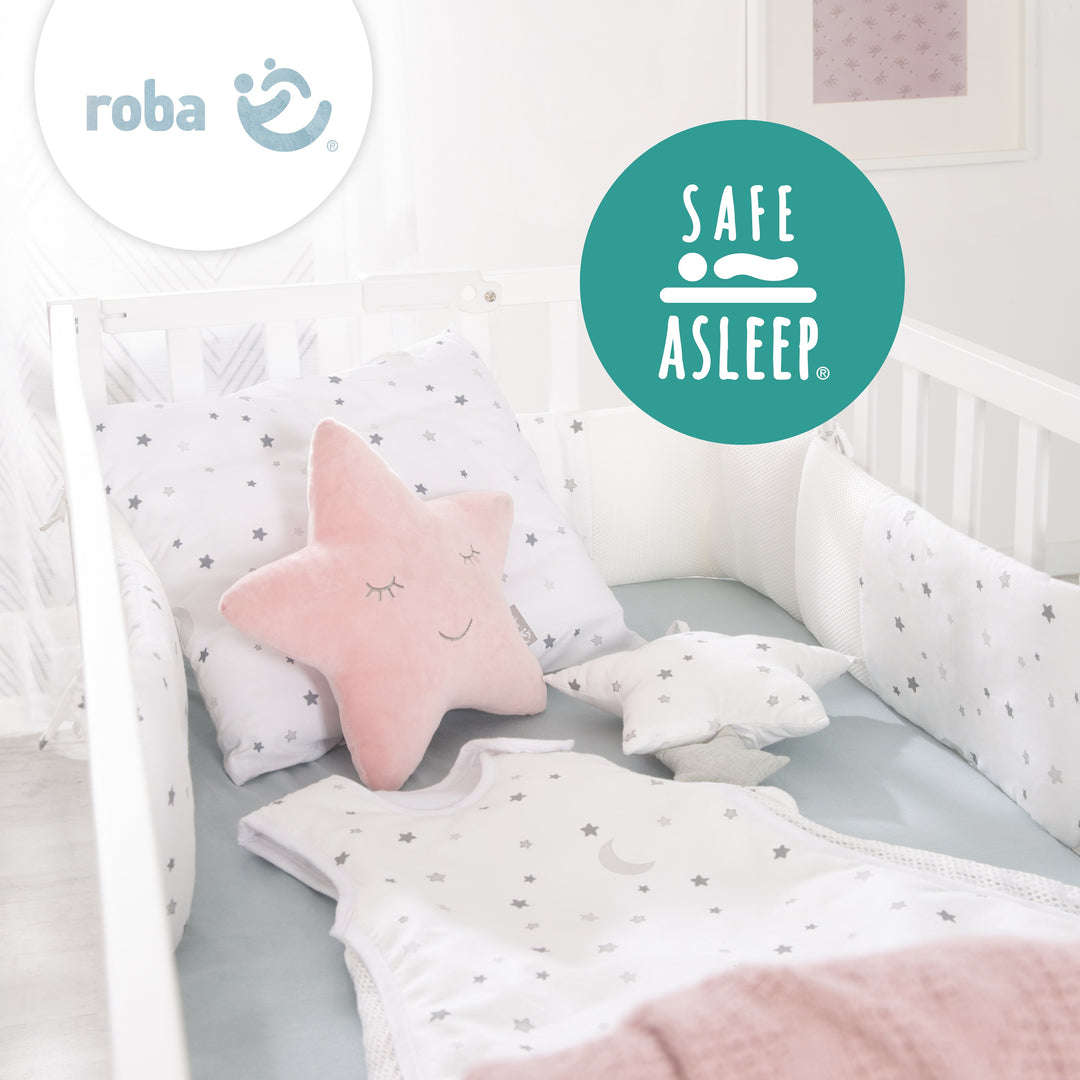 Materasso per lettino neonati e bambini COMFORT AIR ROLL safe asleep® con rivestimento jacquard – Foto d'ambiente (9/13)