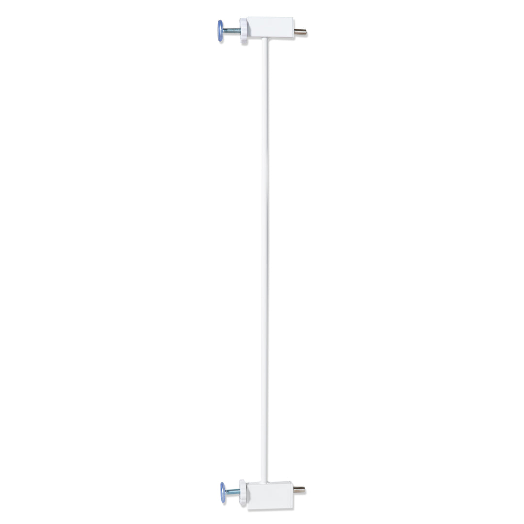 Anbauteil 7 cm - Erweiterung für Tür- & Treppenschutzgitter easySafe + aus Metall - Weiß – Freisteller (1/3)
