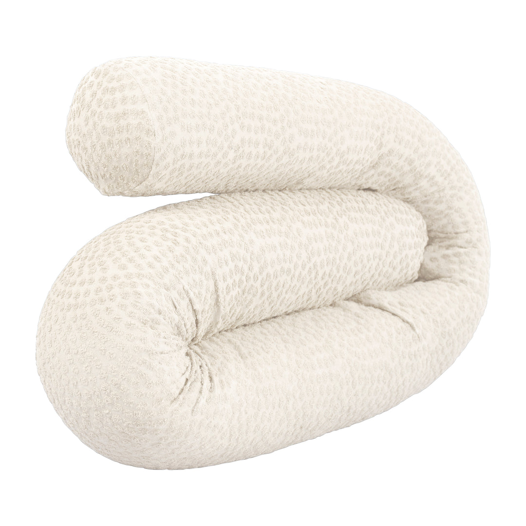 Paracolpi 'Seashells Oyster' 170 cm in certificato cotone biologico - Bianco – Ritaglio (2/6)