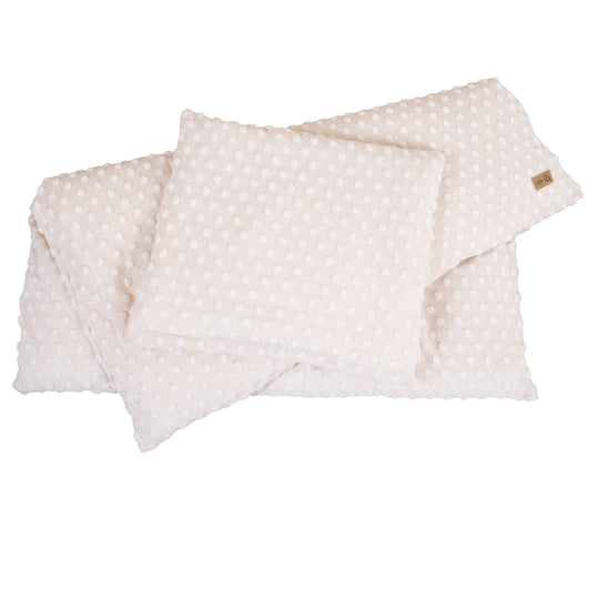 Biancheria per culla 80 x 80 cm 'Frosty Almond' - GOTS & Oeko tex certificato - Beige – Ritaglio (3/7)