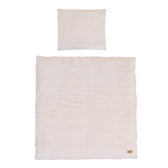 Biancheria per culla 80 x 80 cm 'Frosty Almond' - GOTS & Oeko tex certificato - Beige – Ritaglio (1/7)