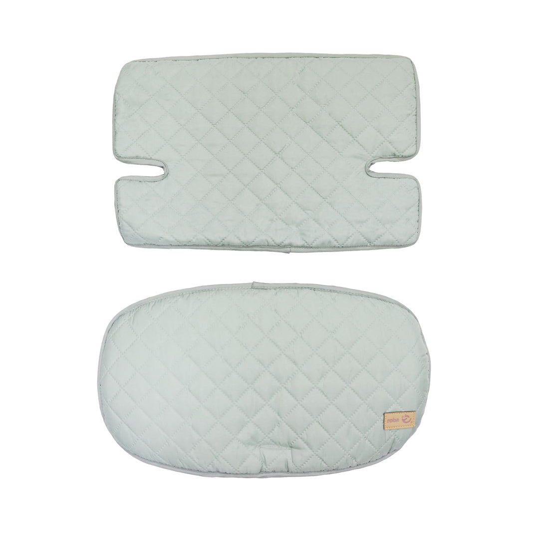 Sitzverkleinerer 'roba Style', frosty green, 2-tlg Sitzkissen/ Einlage für Treppenhochstühle – Freisteller (1/5)