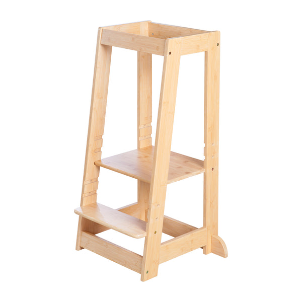 Button-Bild Lernturm Montessori, Beispiel: Bambus