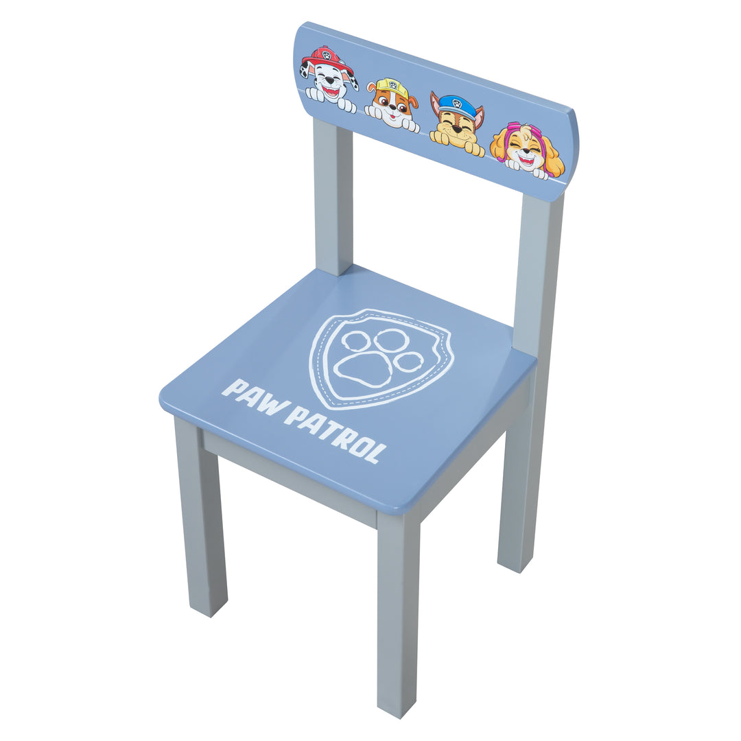 Set tavolo e sedie per bambini 'Paw Patrol' - 2 Sedie per bambini & tavolo per bambini - Blu / grigio – Ritaglio (13/13)