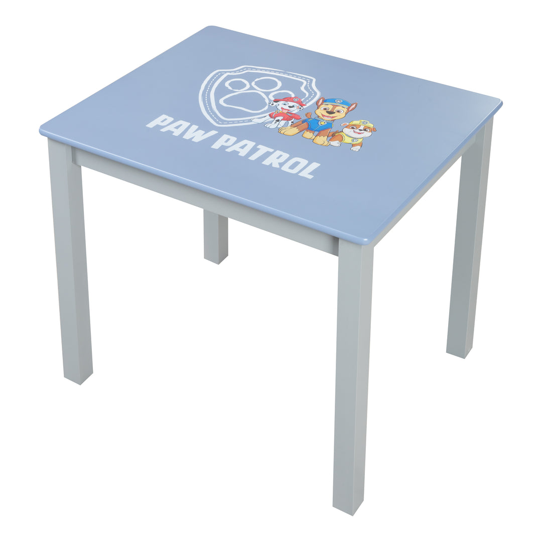 Set tavolo e sedie per bambini 'Paw Patrol' - 2 Sedie per bambini & tavolo per bambini - Blu / grigio – Infografica (10/13)