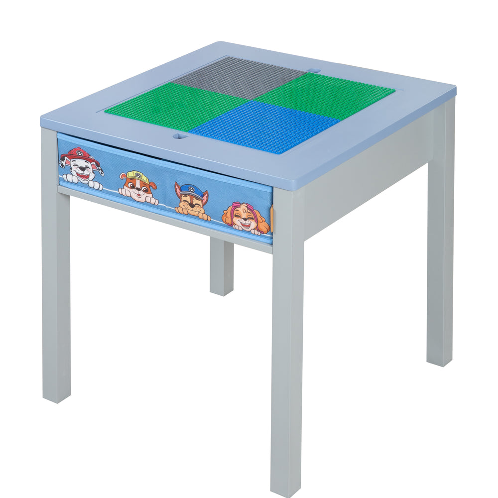 Kindersitzgruppe 'Paw Patrol' mit Wendeplatte & Sitzbox - Grau / Blau – Freisteller (2/10)