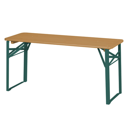 Outdoor Party Set with Backrest - 2 Benches + 1 Table - Wood in Naturoptik – Cutout (9/13)