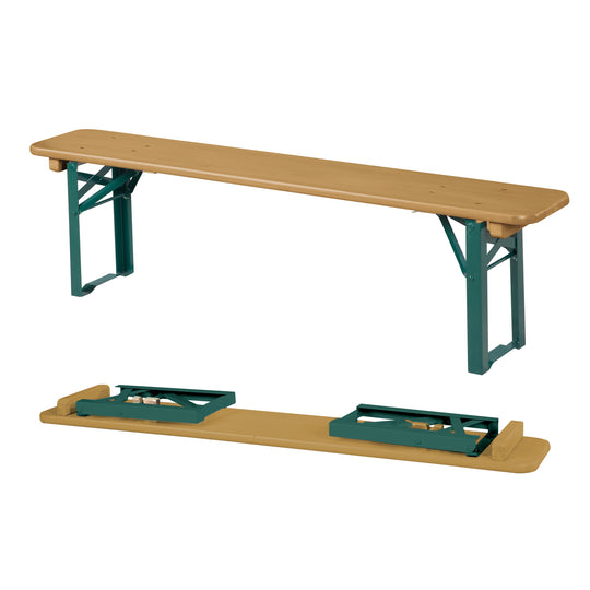 Outdoor set per feste in legno - 2 Panche + 1 tavolo per bambini - Naturoptik – Ritaglio (6/8)