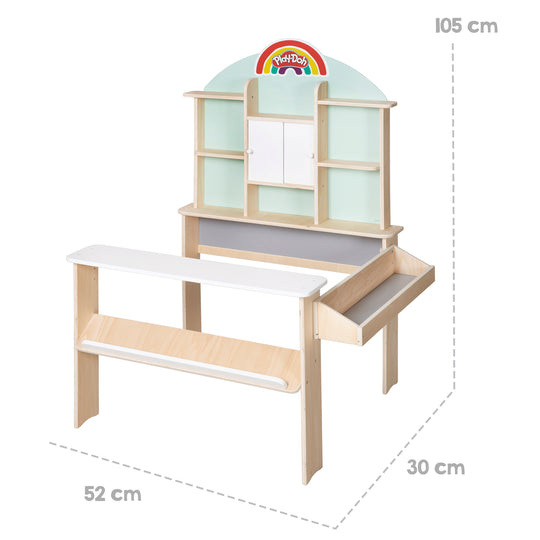 roba x Play-Doh negozietto per bambini con 12 vasetti di pasta modellabile & accessori – Infografica (12/15)