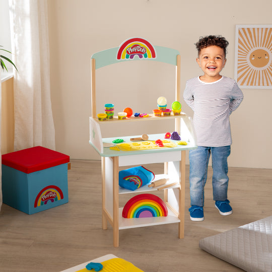 roba x Play-Doh chiosco dei gelati incl. accessori pasta modellabile - Aus certificato FSC legno – Foto d'ambiente (2/14)
