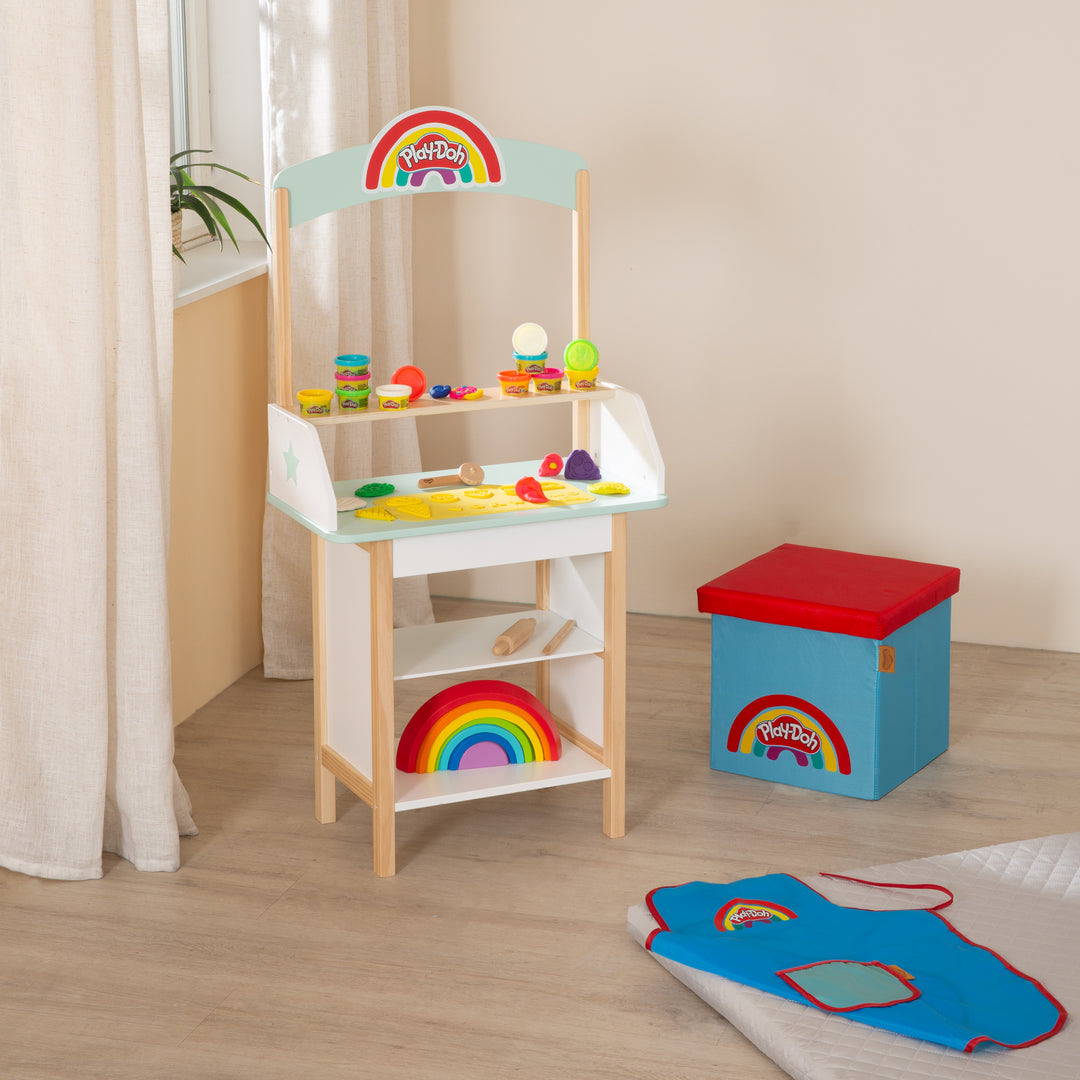 roba x Play-Doh chiosco dei gelati incl. accessori pasta modellabile - Aus certificato FSC legno – Foto d'ambiente (6/14)