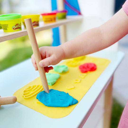roba x Play-Doh chiosco dei gelati incl. accessori pasta modellabile - Aus certificato FSC legno – Foto d'ambiente (11/14)