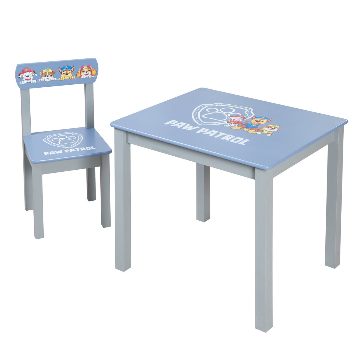 Kindersitzgruppe Paw Patrol - Kinderstuhl + Tisch - 2er Set – Freisteller (1/12)