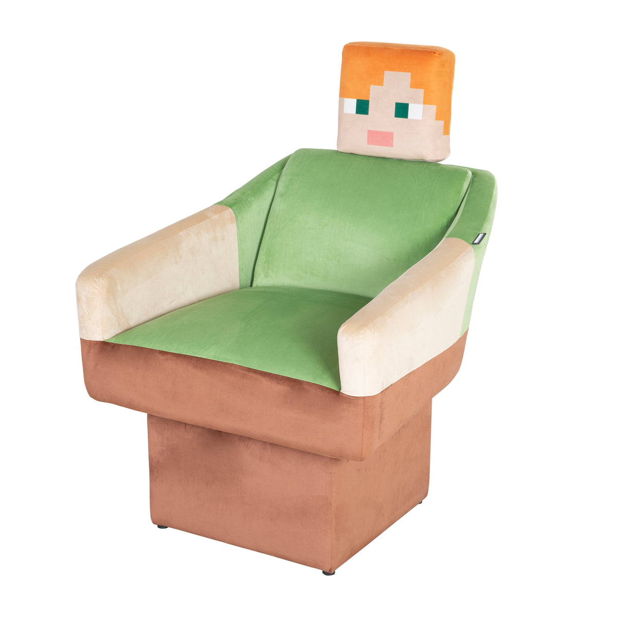 Swivel Armchair 'Minecraft' - Design Alex with Arm- & Headrest - Multicolour – Cutout (1/14)