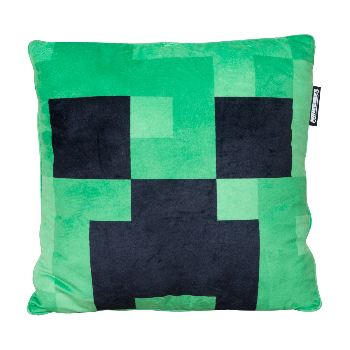 Decorative Cushion 'Minecraft' incl. Filling - Creeper - Velvet Fabric – Cutout (1/7)