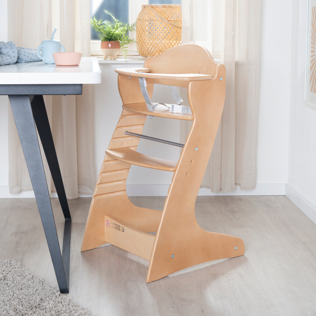 Seggiolone evolutivo 'Chair Up ', che cresce con il bambino seggiolone per neonati & bambini, legno, naturale – Foto d'ambiente (2/7)