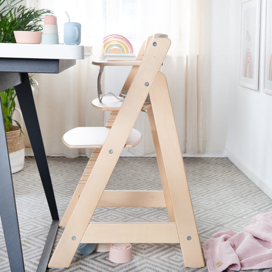 Seggiolone evolutivo 'Sit Up Flex' - Che cresce con il bambino fino al sedia per ragazzi - Legno naturale – Foto d'ambiente (6/14)