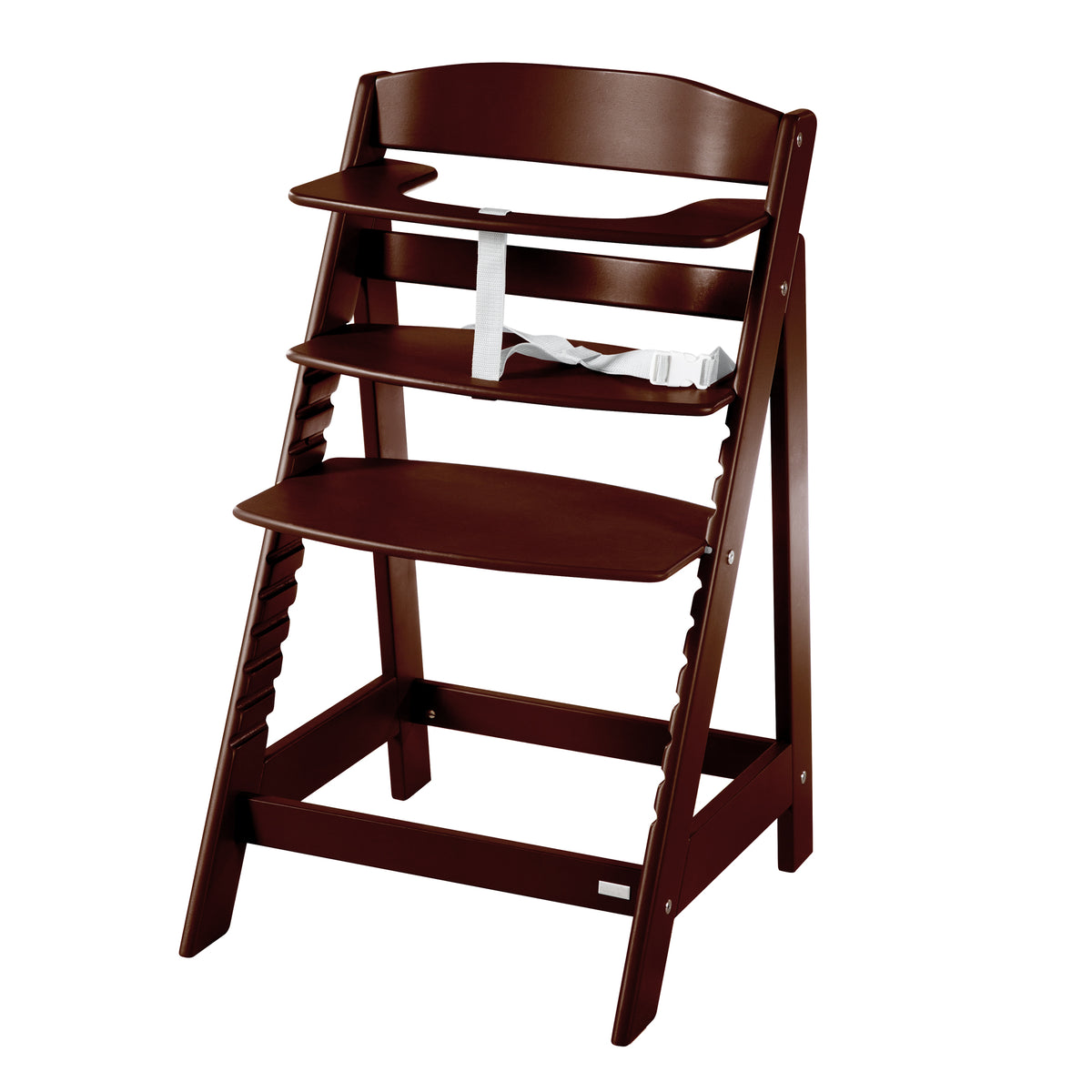 Trona evolutiva 'Sit Up Flex' - Que crece con el niño hasta el silla juvenil - Madera marrón teñido – Recorte (1/9)