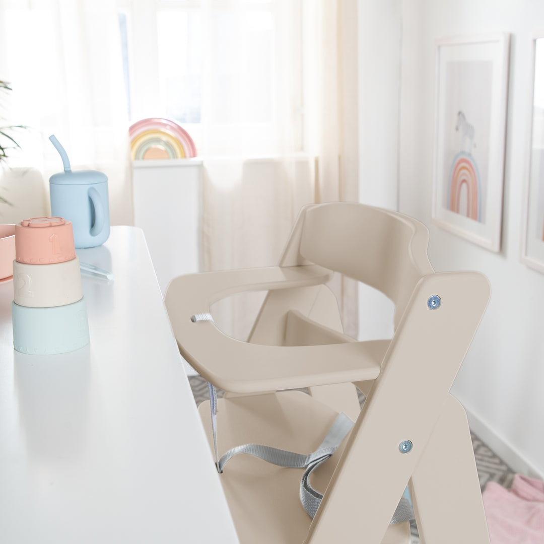 Treppenhochstuhl 'Sit Up Flex' - Mitwachsend bis zum Jugendstuhl - Cashmere / Beige – Detailbild (4/9)