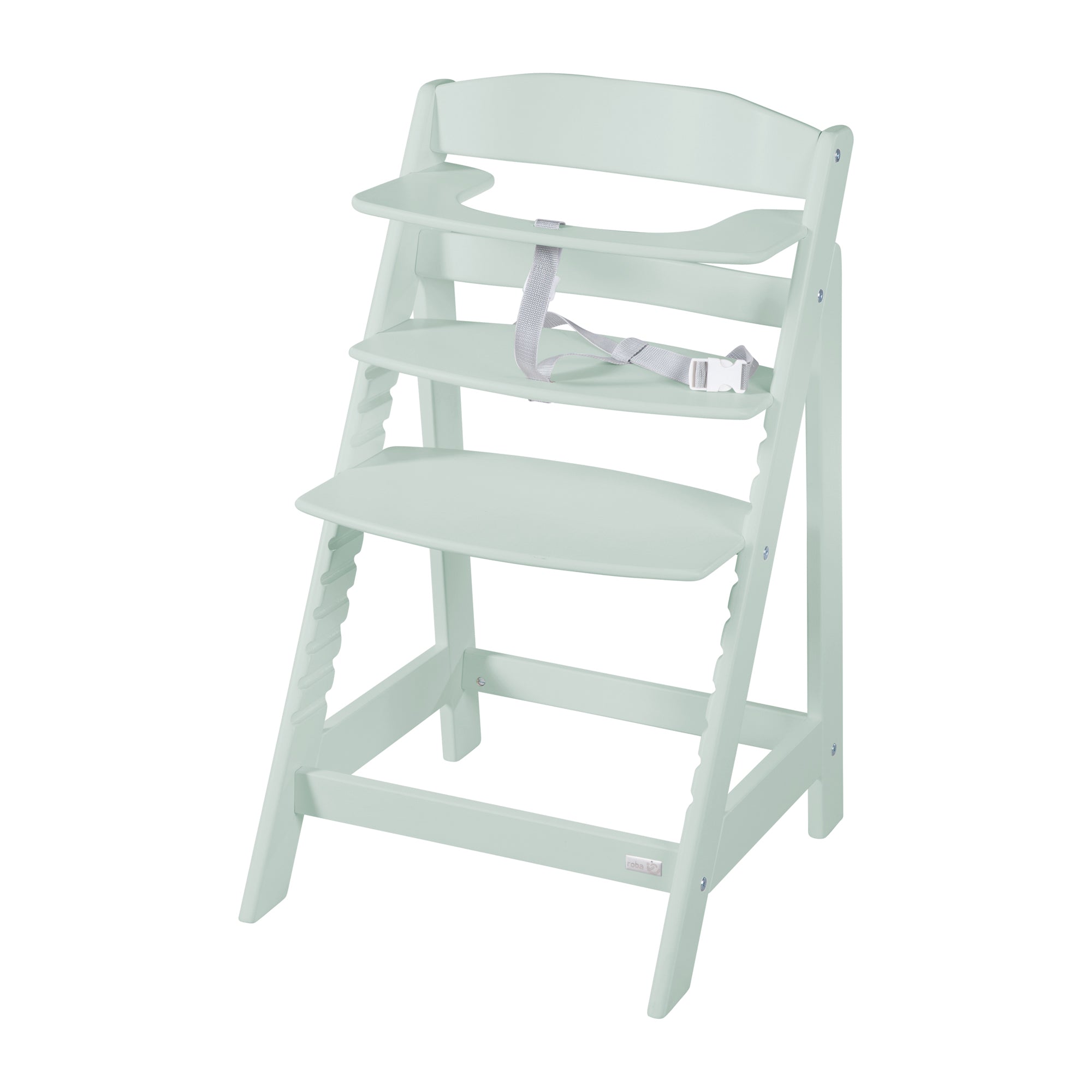 Step High Chair 'Sit Up Flex' - Grows with Your Child to Youth Chair - Wood Mint – Cutout (1/12)
