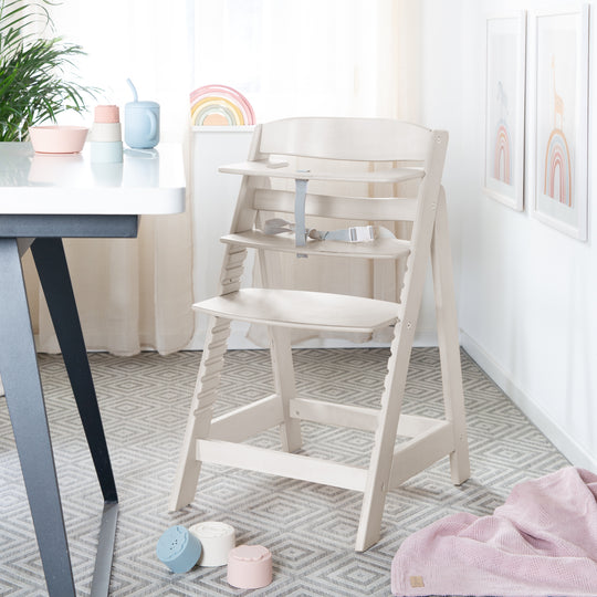 Seggiolone evolutivo 'Sit Up Flex' - Che cresce con il bambino fino al sedia per ragazzi - Stone washed – Foto d'ambiente (2/14)