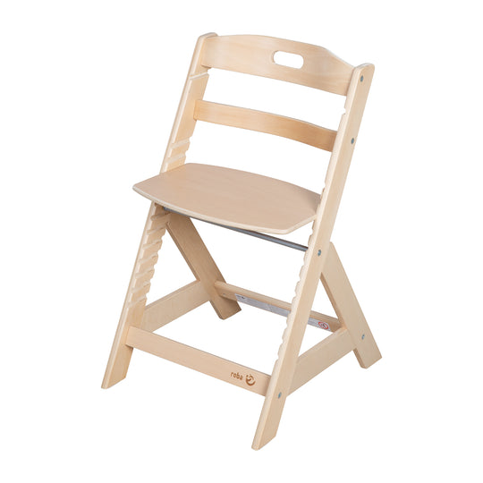 Babyhochstuhl 'Liv Up' inkl. Hochstuhl Organizer - FSC zertifiziertes Holz - Natur – Freisteller (11/19)