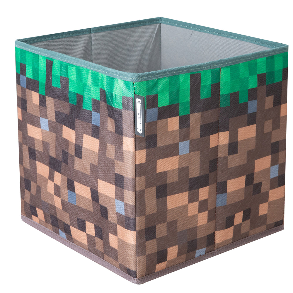 Stoffboxen 'Minecraft' 2er Set - Faltbarer Grasblock und TNT - Canvas – Freisteller (2/11)