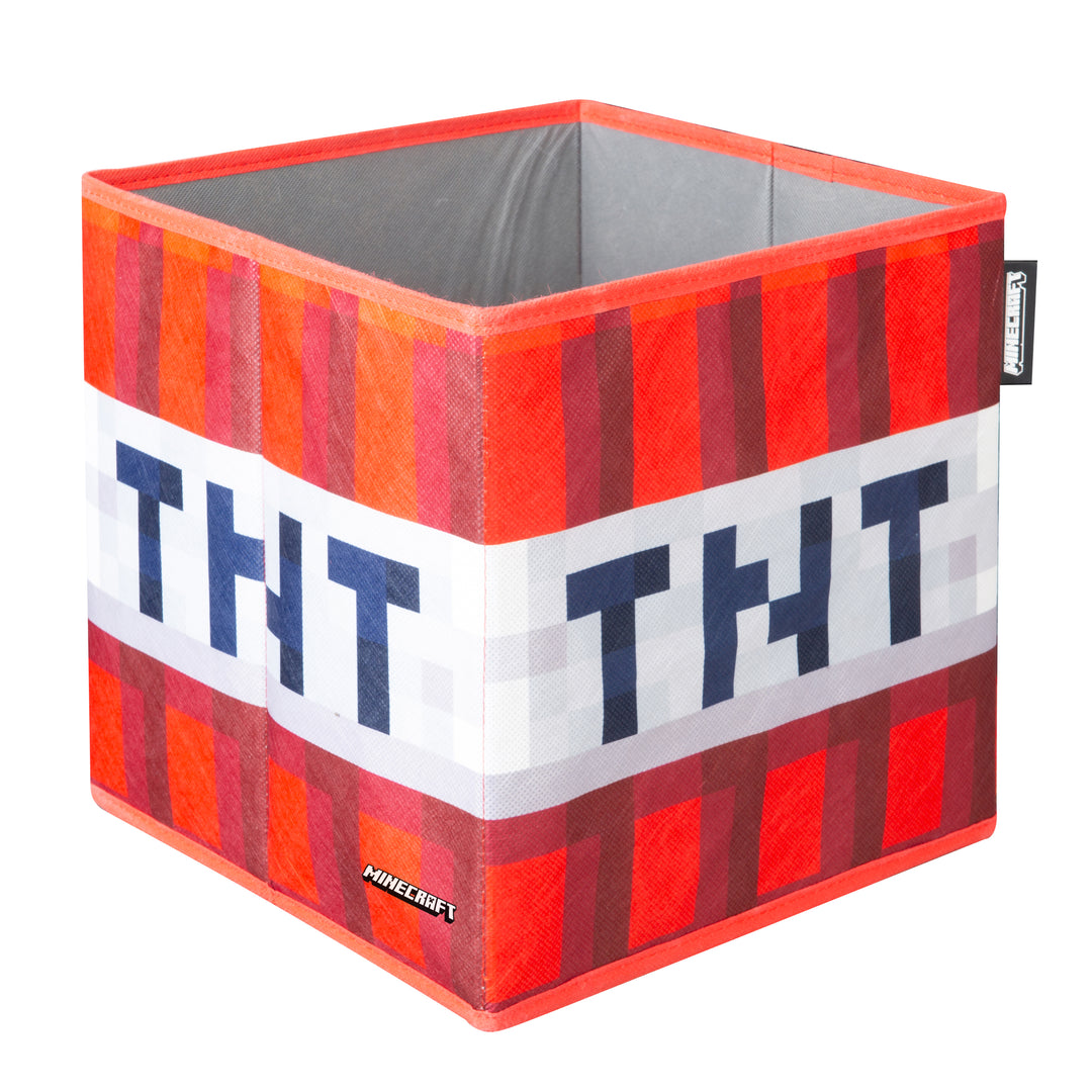 Scatole in tessuto 'Minecraft' 2er set - Pieghevole blocco d'erba e TNT - Tela – Ritaglio (4/11)