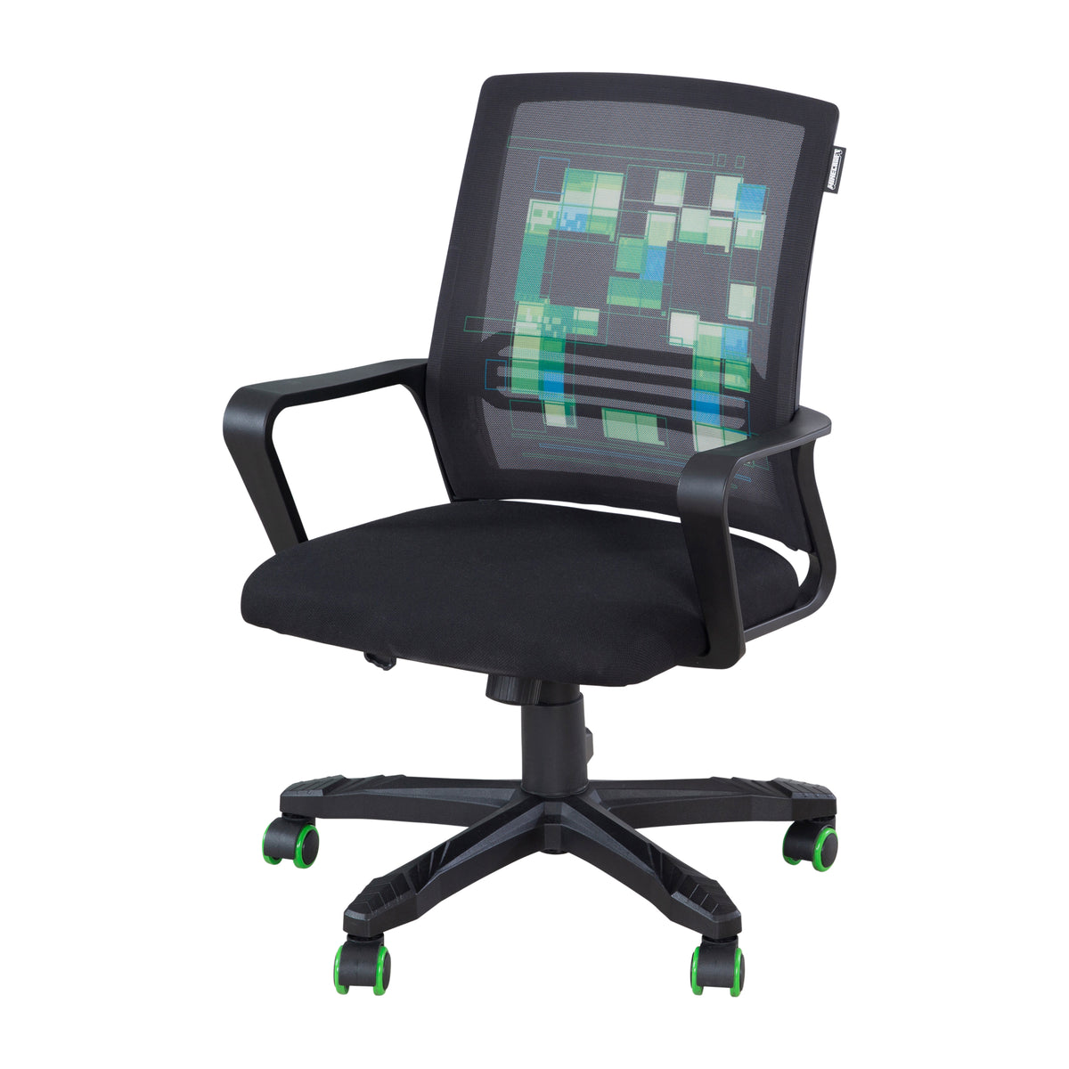 Gaming Chair 'Minecraft' - Infinitely Height-Adjustable with Rocking Mechanism – Cutout (1/11)