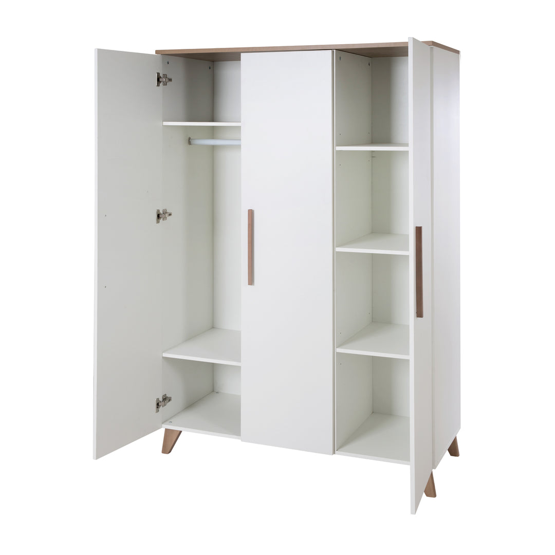 Children's Room 'Ole' incl. Baby-/Children's Bed 70x140, Wardrobe & Changing Table – Cutout (19/23)